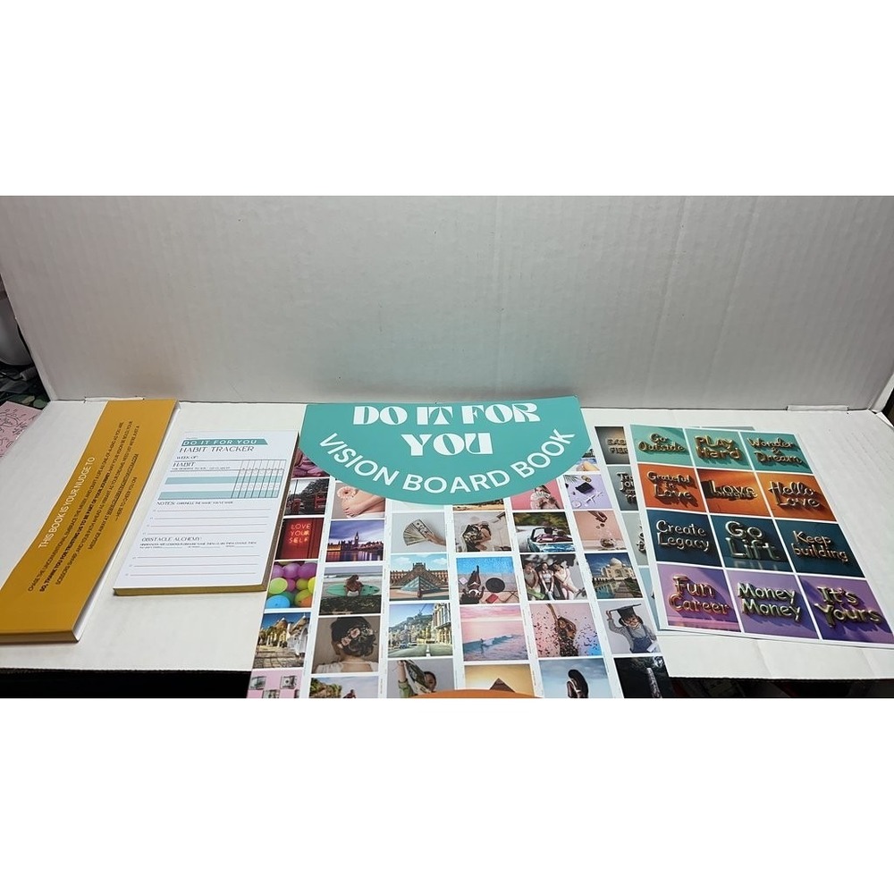 Ayotaa Vision Board Book Set